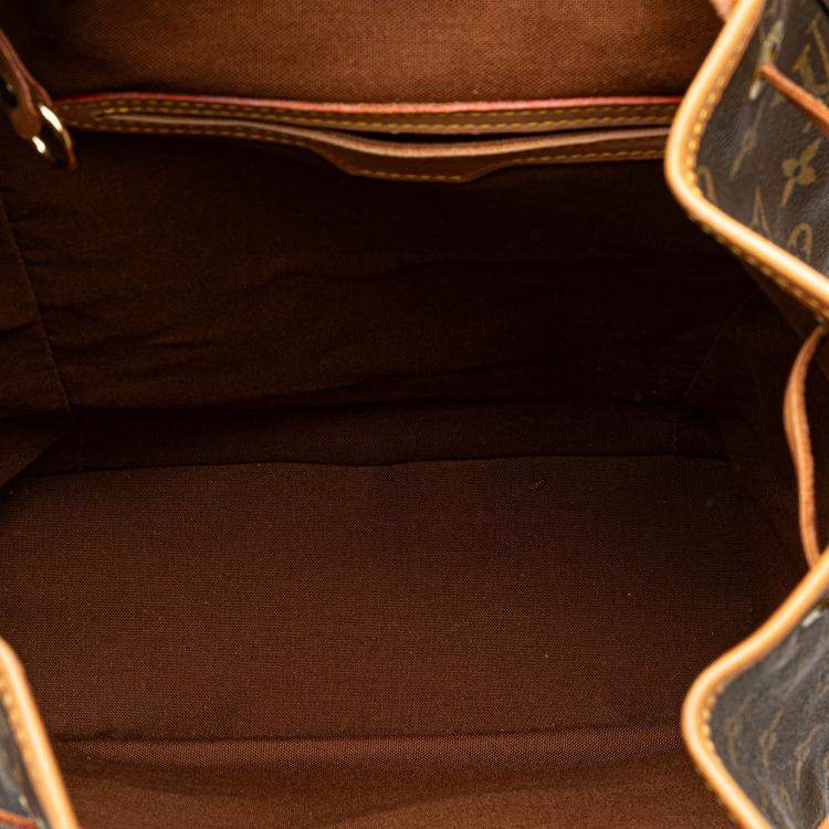 Pre Owned Louis Vuitton Monogram Montsouris GM Backpack