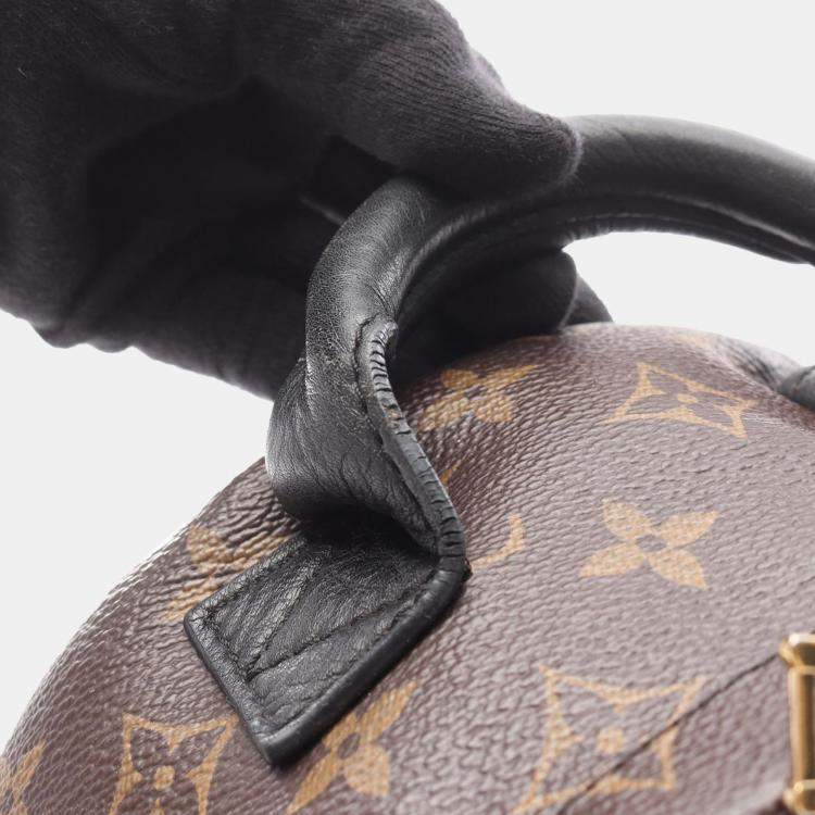 Pre Owned Louis Vuitton Monogram Palm Springs PM Backpack