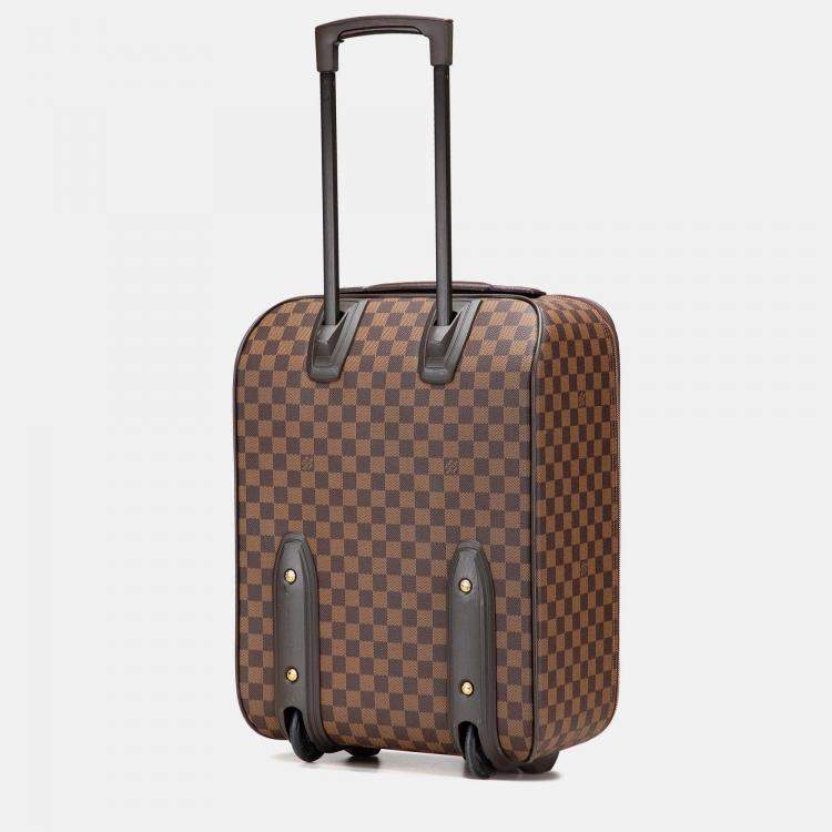 Pre Owned Louis Vuitton Damier Ebene Pegase 45