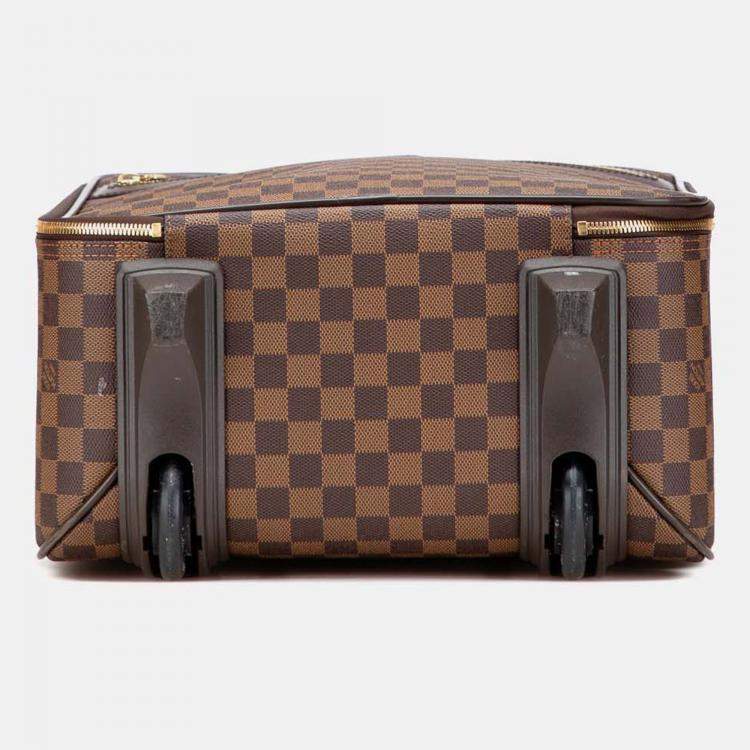 Pre Owned Louis Vuitton Damier Ebene Pegase 45