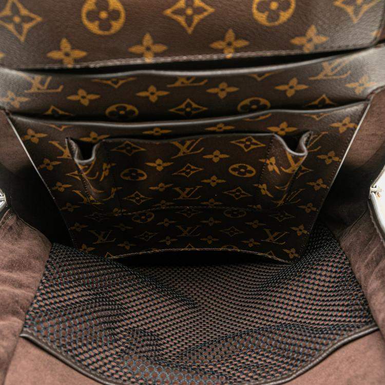 مملوكة مسبقًا Louis Vuitton Marc Newson Monogram Shearling Backpack