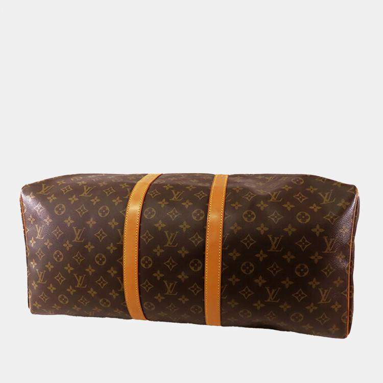Pre Owned Louis Vuitton Monogram Keepall 55
