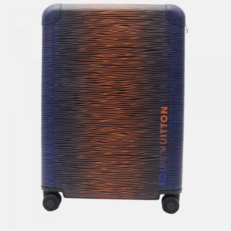 Pre Owned Louis Vuitton Horizon 55 Blue/Orange Epi Soft XL Gradient Electric Sun Trolley