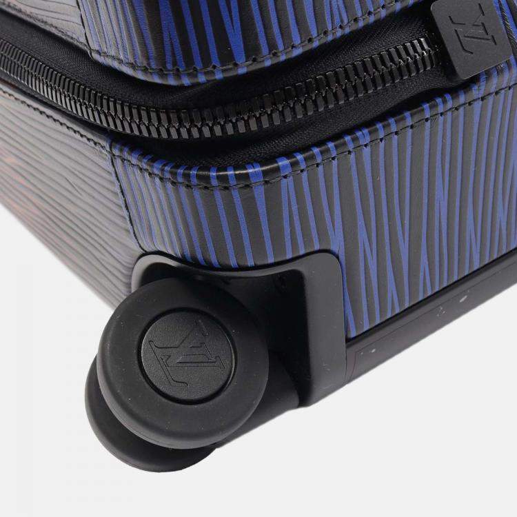 Pre Owned Louis Vuitton Horizon 55 Blue/Orange Epi Soft XL Gradient Electric Sun Trolley
