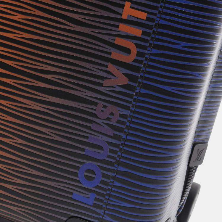 Pre Owned Louis Vuitton Horizon 55 Blue/Orange Epi Soft XL Gradient Electric Sun Trolley