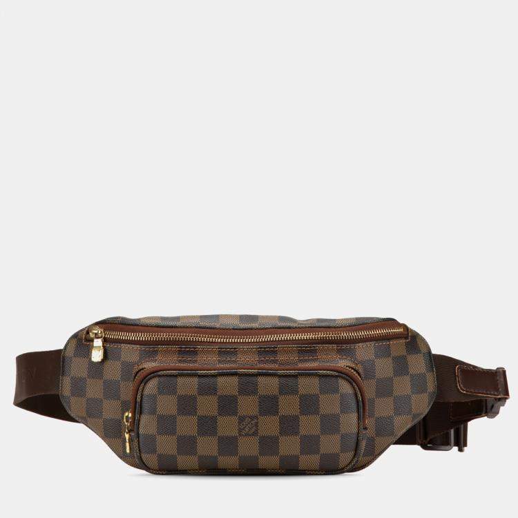 Pre Owned Damier Ebene Melville Belt Bum Bag