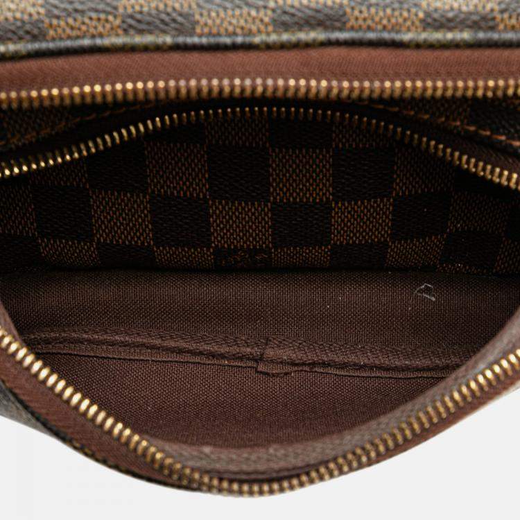 Pre Owned Damier Ebene Melville Belt Bum Bag