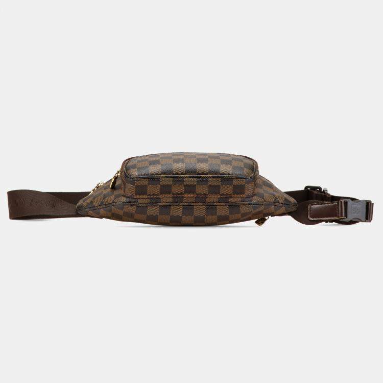 Pre Owned Damier Ebene Melville Belt Bum Bag