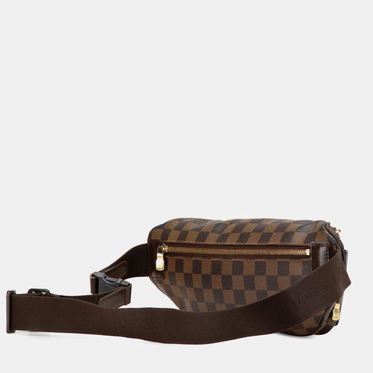 Pre Owned Damier Ebene Melville Belt Bum Bag