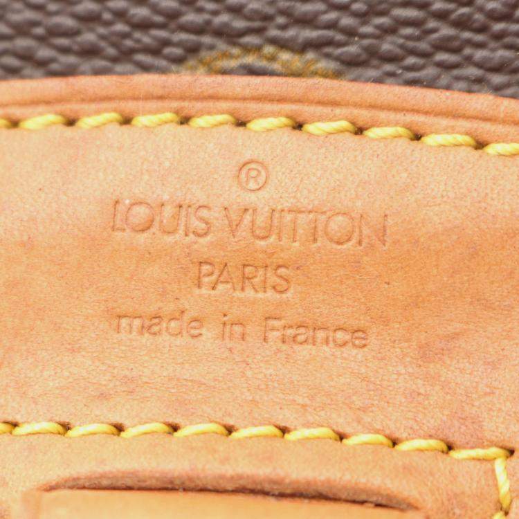 Pre Owned Louis Vuitton Brown Monogram Mini Montsouris Backpack