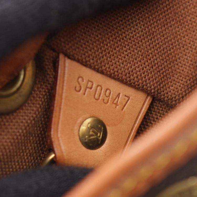 Pre Owned Louis Vuitton Brown Monogram Mini Montsouris Backpack