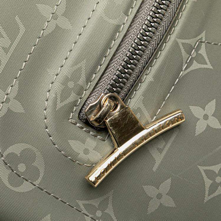Pre Owned Louis Vuitton Monogram Titanium Backpack PM