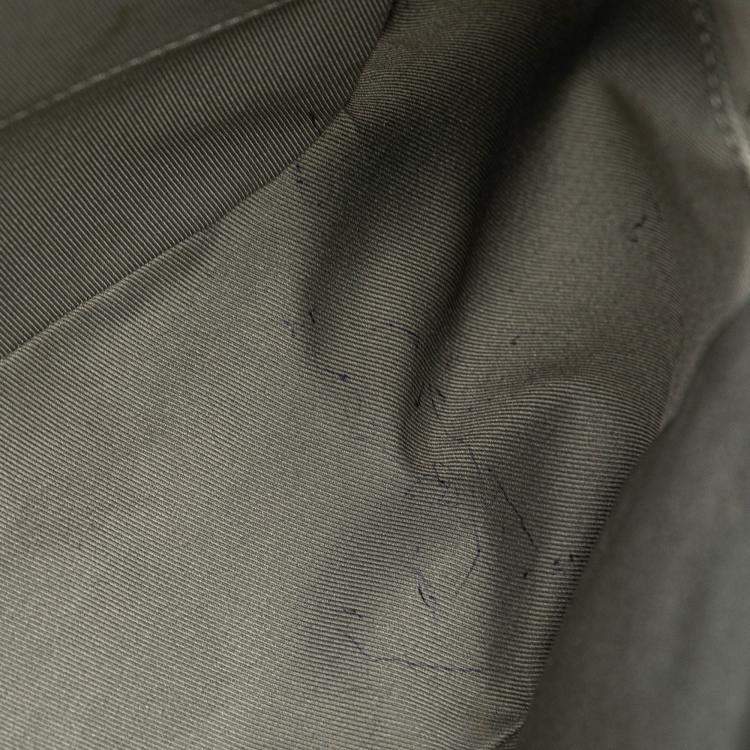 Pre Owned Louis Vuitton Monogram Titanium Backpack PM