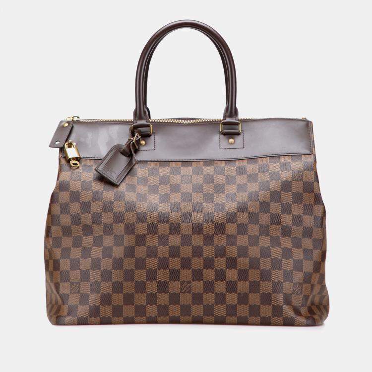 Pre Owned Louis Vuitton Damier Ebene Greenwich PM