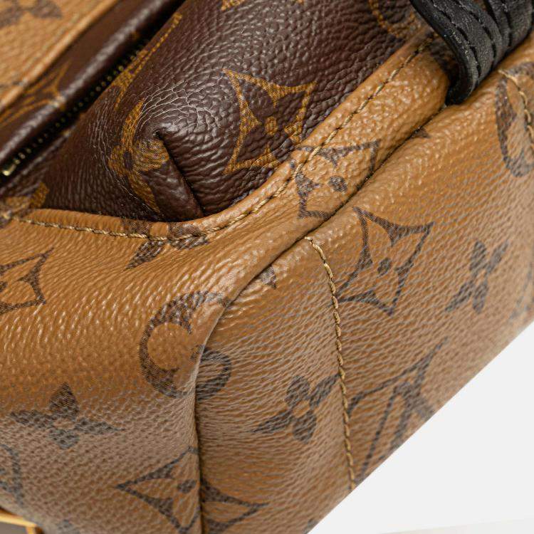 Pre Owned Louis Vuitton Monogram Reverse Mini Palm Springs