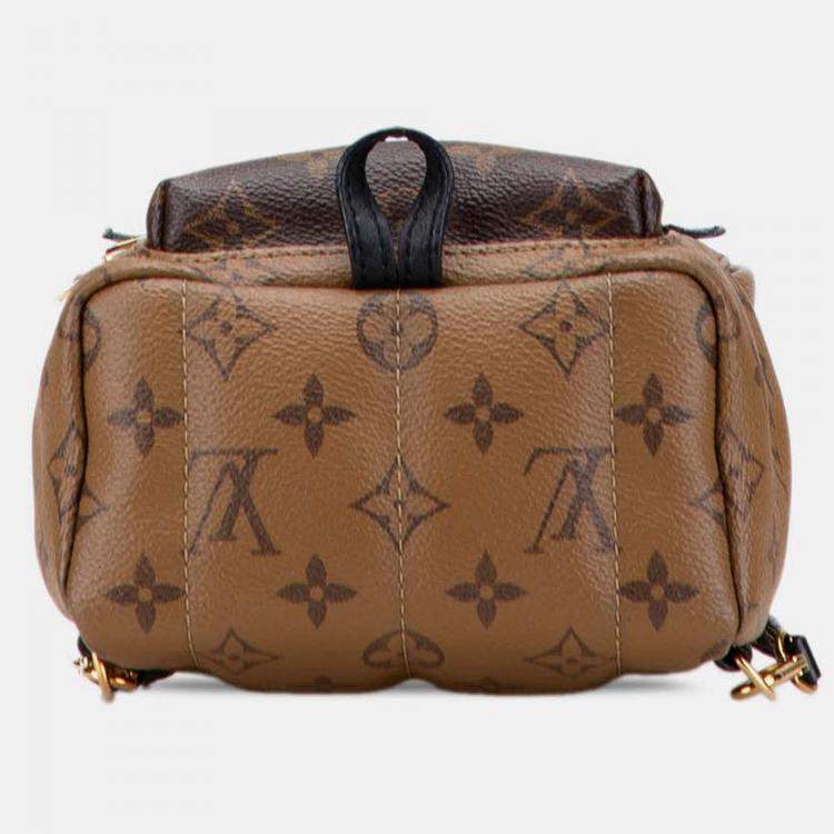 Pre Owned Louis Vuitton Monogram Reverse Mini Palm Springs