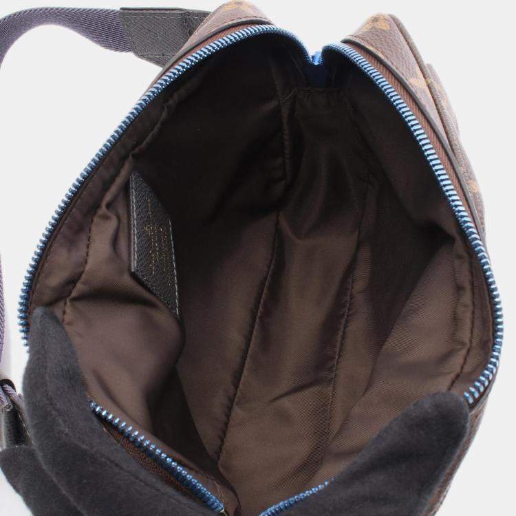 Pre Owned Louis Vuitton Kim Jones Brown Monogram Outdoor Bumbag