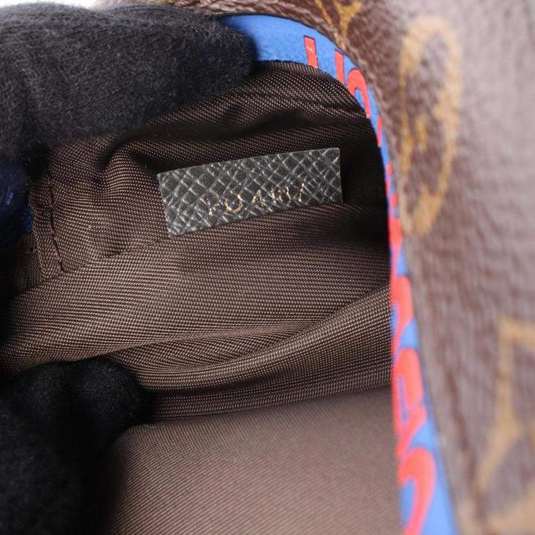 Pre Owned Louis Vuitton Kim Jones Brown Monogram Outdoor Bumbag