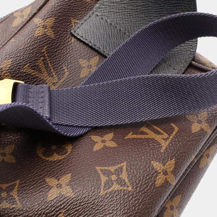 Pre Owned Louis Vuitton Kim Jones Brown Monogram Outdoor Bumbag