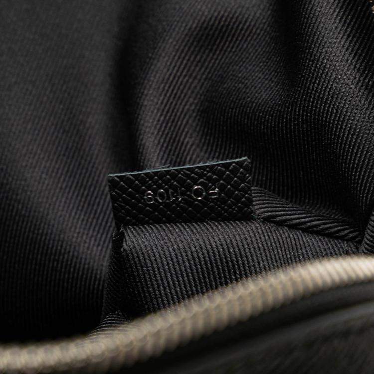 Pre Owned Louis Vuitton Black Monogram Eclipse Outdoor Bumbag