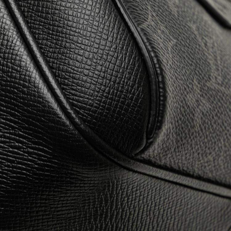 Pre Owned Louis Vuitton Black Monogram Eclipse Outdoor Bumbag