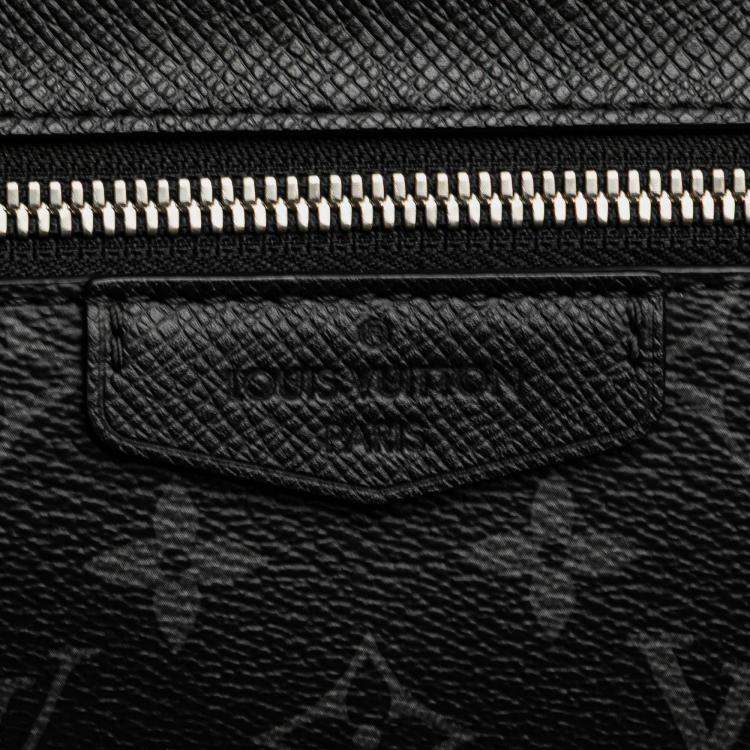 Pre Owned Louis Vuitton Black Monogram Eclipse Outdoor Bumbag
