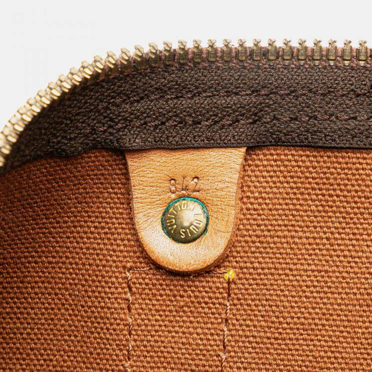 Pre Owned Louis Vuitton Monogram Keepall Bandouliere 50