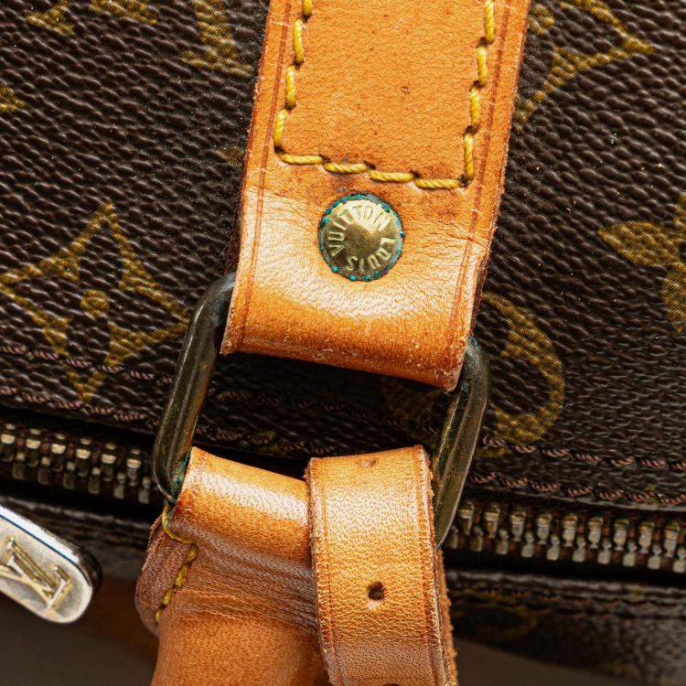 Pre Owned Louis Vuitton Monogram Keepall Bandouliere 50