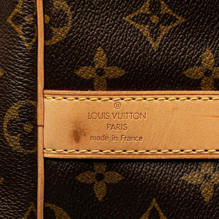 Pre Owned Louis Vuitton Monogram Keepall Bandouliere 55