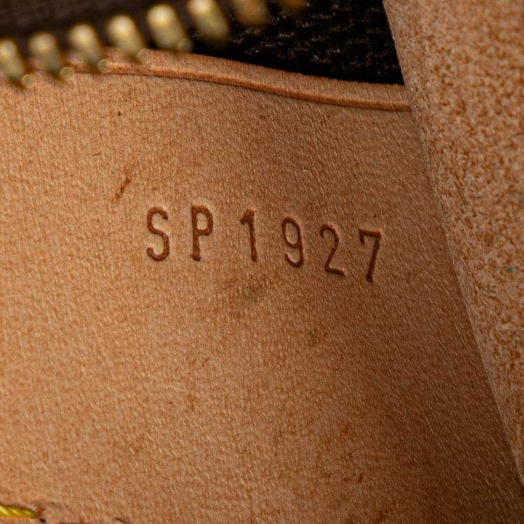 Pre Owned Louis Vuitton Brown Monogram Housse Porte Habits Garment Cover
