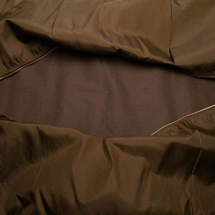 Pre Owned Louis Vuitton Brown Monogram Housse Porte Habits Garment Cover