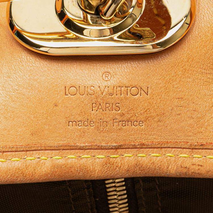 Pre Owned Louis Vuitton Brown Monogram Housse Porte Habits Garment Cover