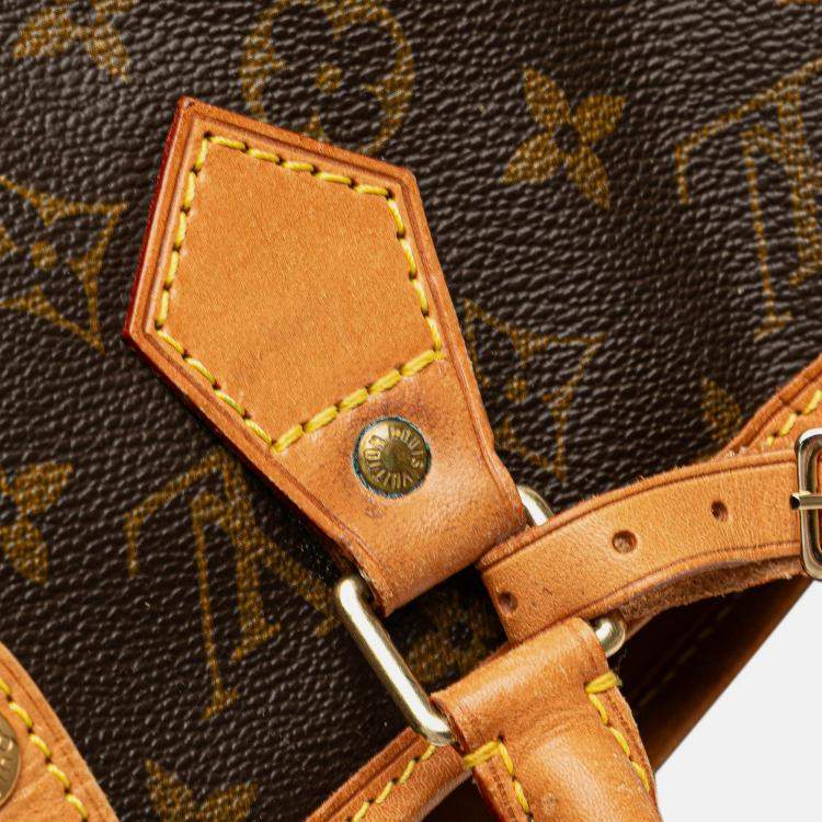 Pre Owned Louis Vuitton Brown Monogram Housse Porte Habits Garment Cover