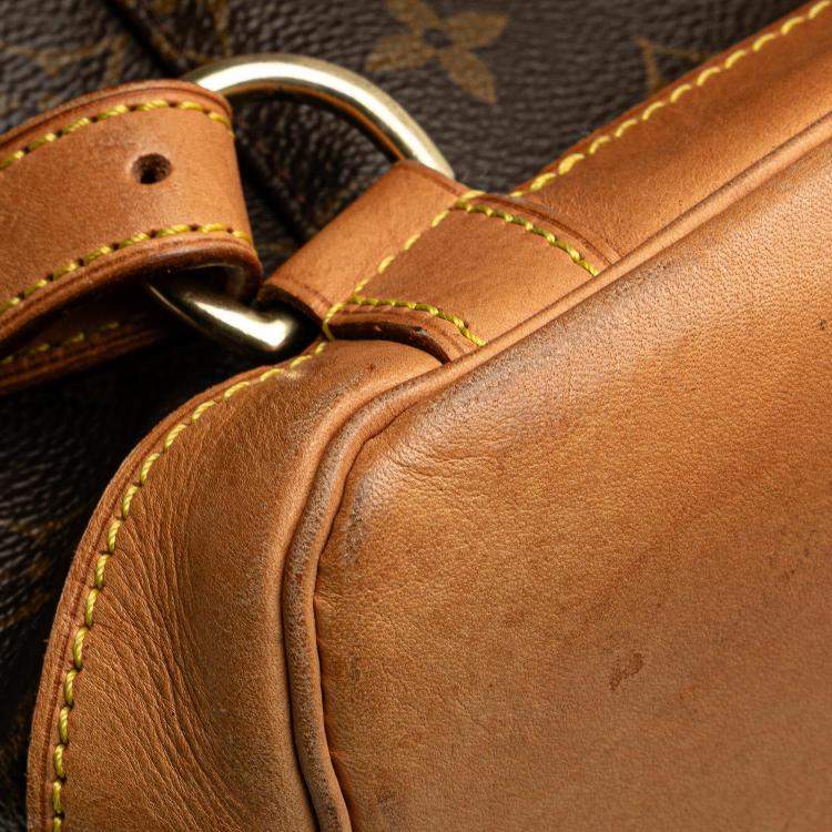 Pre Owned Louis Vuitton Brown Monogram Montsouris PM Backpack
