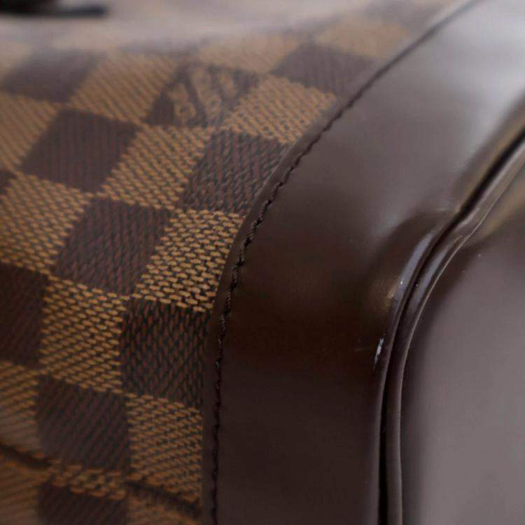 Pre Owned Louis Vuitton Damier Ebene Canvas Soho Backpack