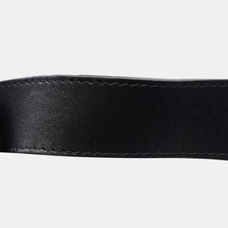 Pre Owned Louis Vuitton Black Monogram Taurillon Uniformes Solar Ray Soft Pochette Volga Belt Bag