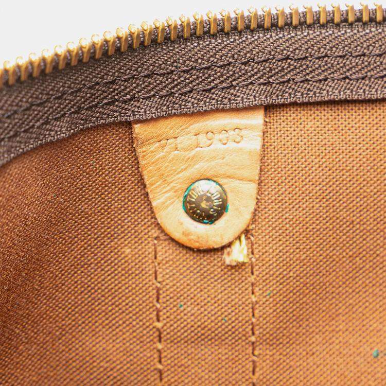 Pre Owned Louis Vuitton Monogram Keepall Bandouliere 55
