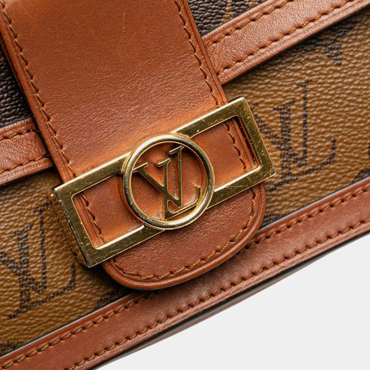 Pre Owned Louis Vuitton Monogram Reverse Dauphine Bumbag
