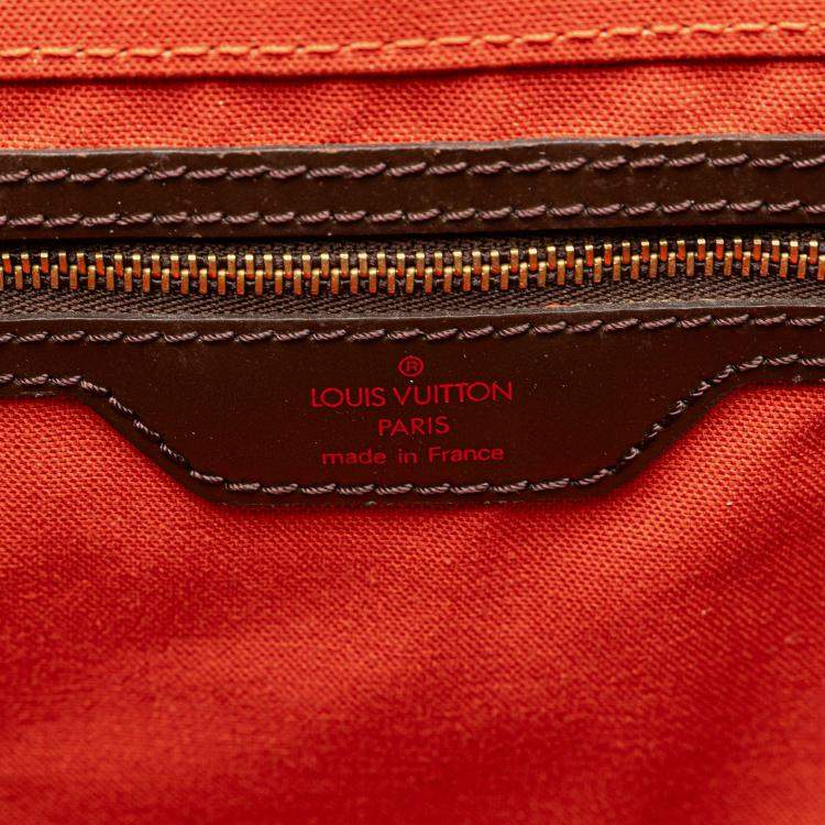 Pre Owned Louis Vuitton Damier Ebene Greenwich PM