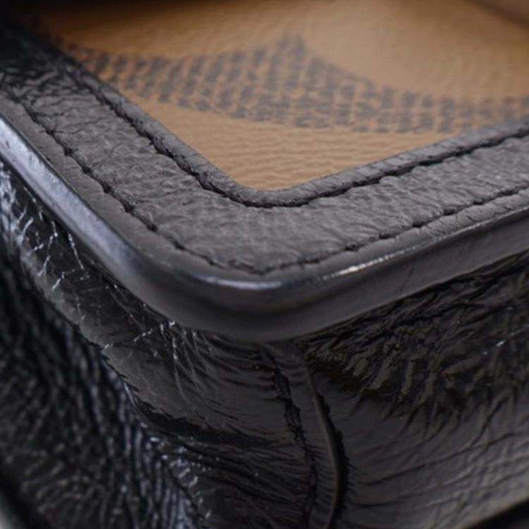 Pre Owned Louis Vuitton Brown Monogram Giant Reverse Dauphine