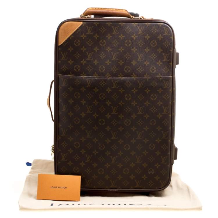 مملوكة مسبقًا Louis Vuitton Monogram Canvas Pegase Light 55 Luggage