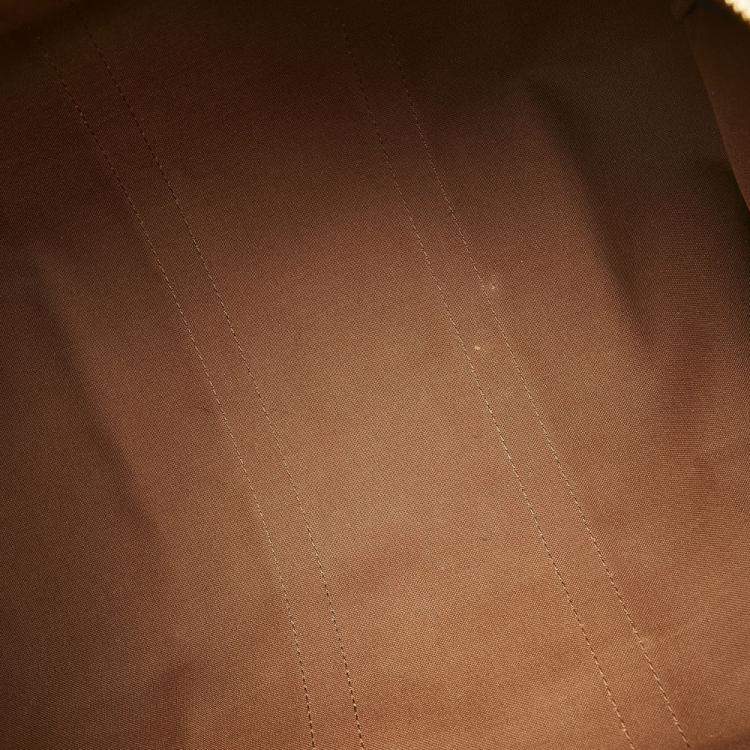 Pre Owned Louis Vuitton Brown Monogram Keepall 45