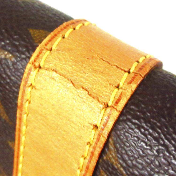 Pre Owned Louis Vuitton Brown Monogram Keepall Bandouliere 50