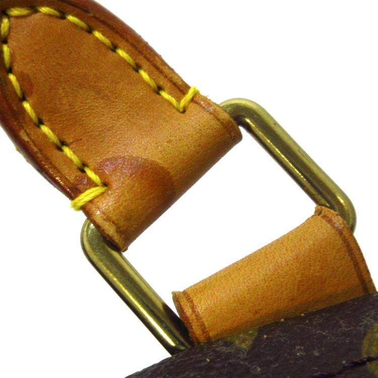 Pre Owned Louis Vuitton Brown Monogram Keepall Bandouliere 50
