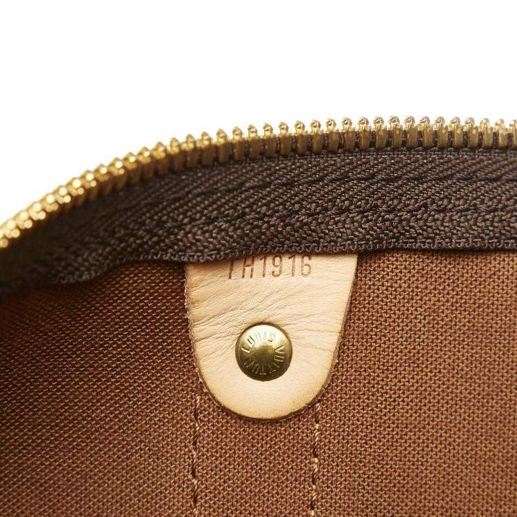 Pre Owned Louis Vuitton Brown Monogram Keepall Bandouliere 60