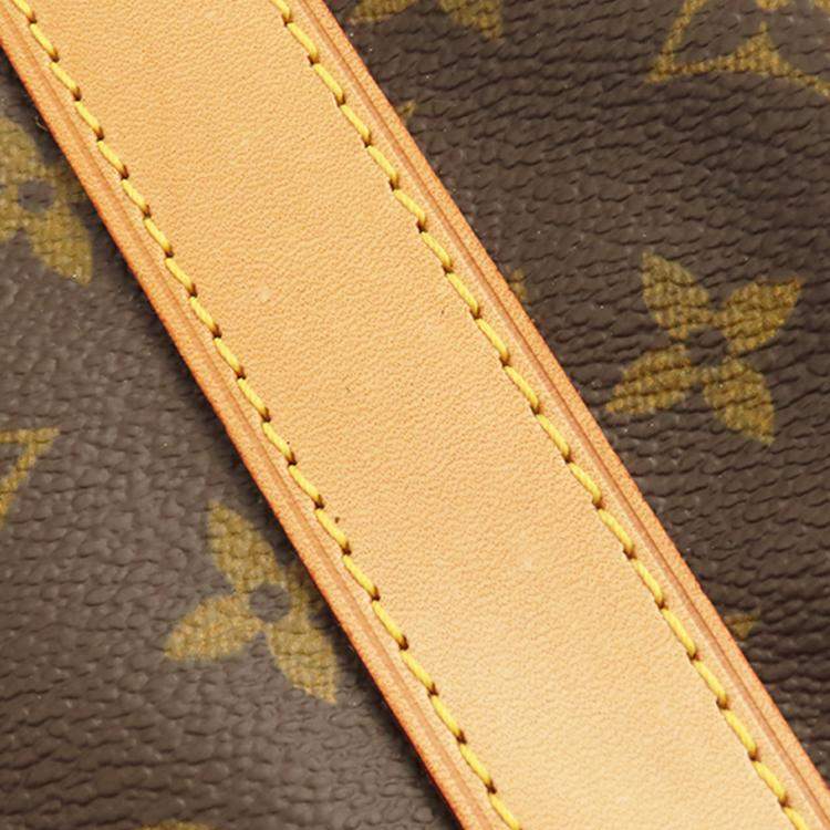 Pre Owned   Louis Vuitton Brown Monogram Keepall Bandouliere 60