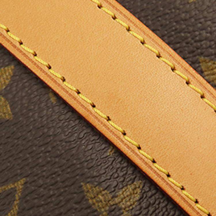 Pre Owned   Louis Vuitton Brown Monogram Keepall Bandouliere 60