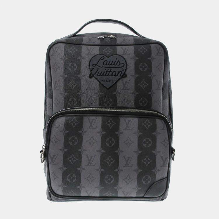 Louis Vuitton Backpack Black Bags for Men for sale