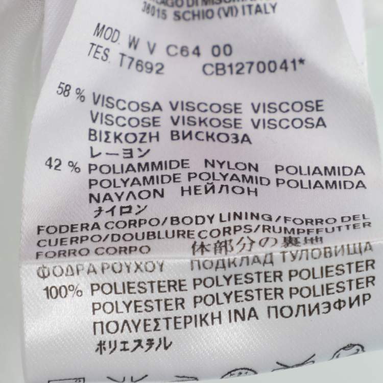 Pre Owned Love Moschino Green Printed Chiffon Sleeveless Maxi Dress M