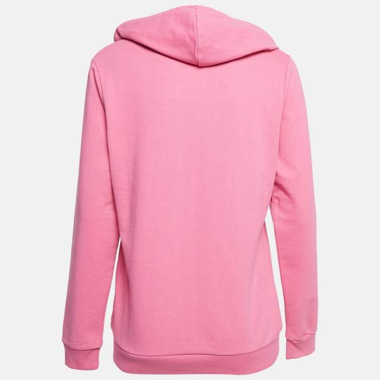 Moschino pink hoodie best sale